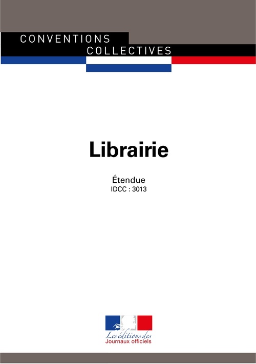 Couverture ebook de Librairie, de Journaux officiels