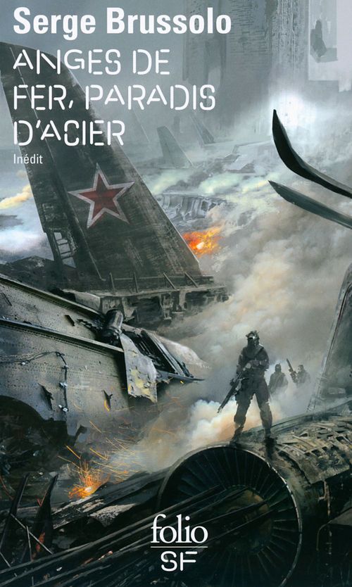 Couverture ebook de Anges de fer, paradis d'acier, de Serge Brussolo