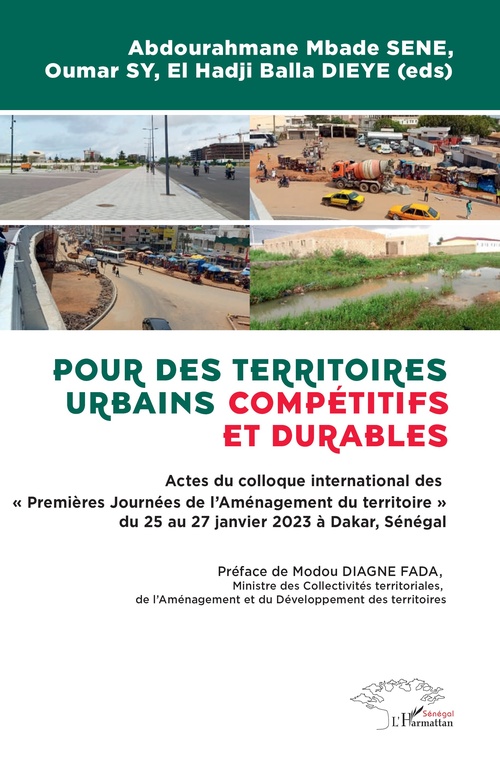 ebook cover of Pour des territoires urbains compétitifs et durables, by El Hadji Balla Dieye, Abdourahmane Mbade Sene, Oumar Sy