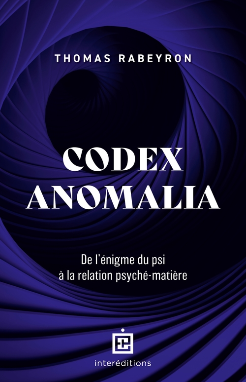 Couverture ebook de Codex Anomalia, de Thomas Rabeyron