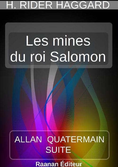 ebook cover of LES MINES  DU ROI SALOMON, by Henry Rider Haggard