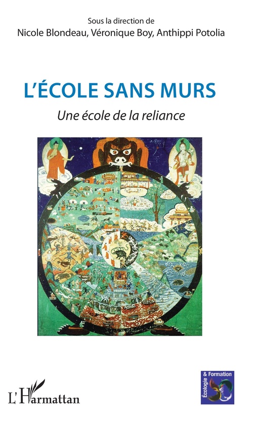 Couverture ebook de L'école sans murs, de Nicole Blondeau, Veronique Boy, Anthippi Potolia