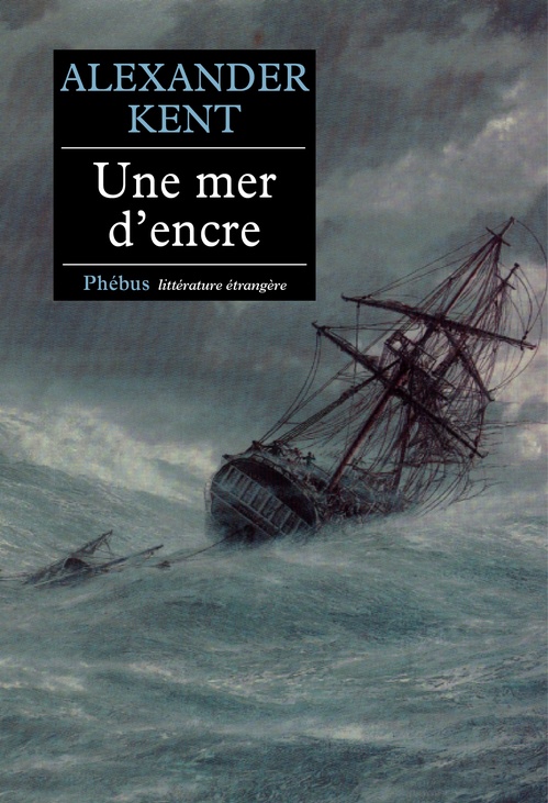 ebook cover of Une mer d'encre, by Alexander Kent