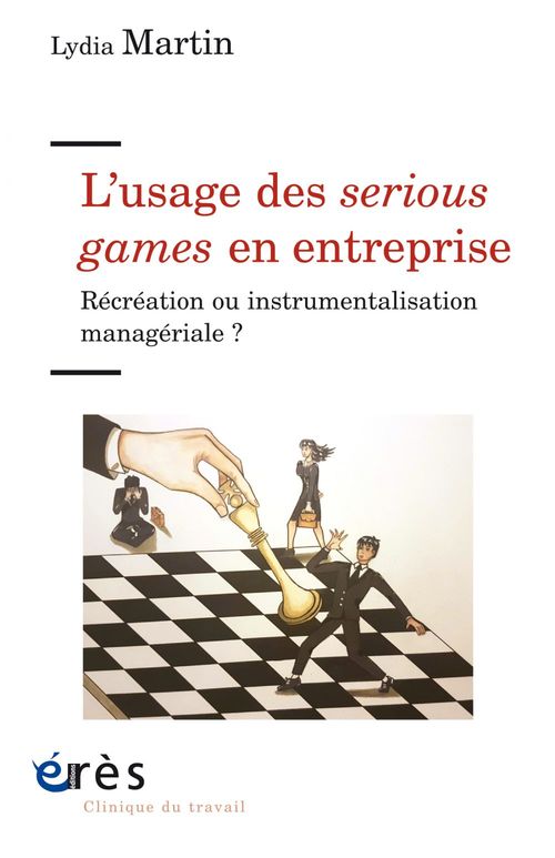 Couverture ebook de L´usage des serious games en entreprise, de Lydia Martin