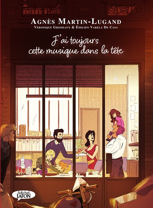 ebook cover of J'ai toujours cette musique dans la tête, by Agnès Martin-Lugand, Véronique Grisseaux, Emilien Varela de Casa