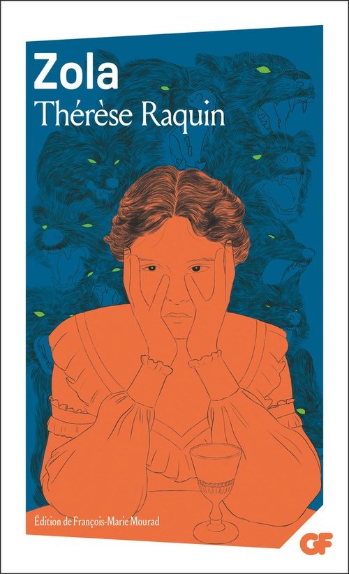 ebook cover of Thérèse Raquin, by Émile Zola