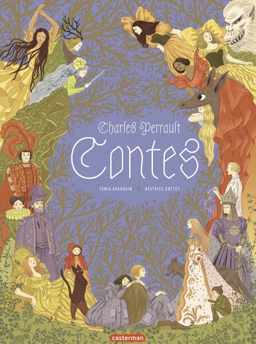 ebook cover of Les contes de Charles Perrault, by Tamia Baudouin, Béatrice Bottet
