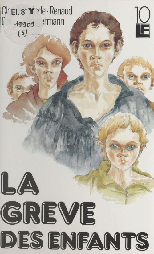 Couverture ebook de La grève des enfants, de Collectif