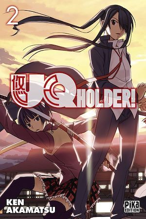 ebook cover of UQ Holder! T02, by Ken Akamatsu