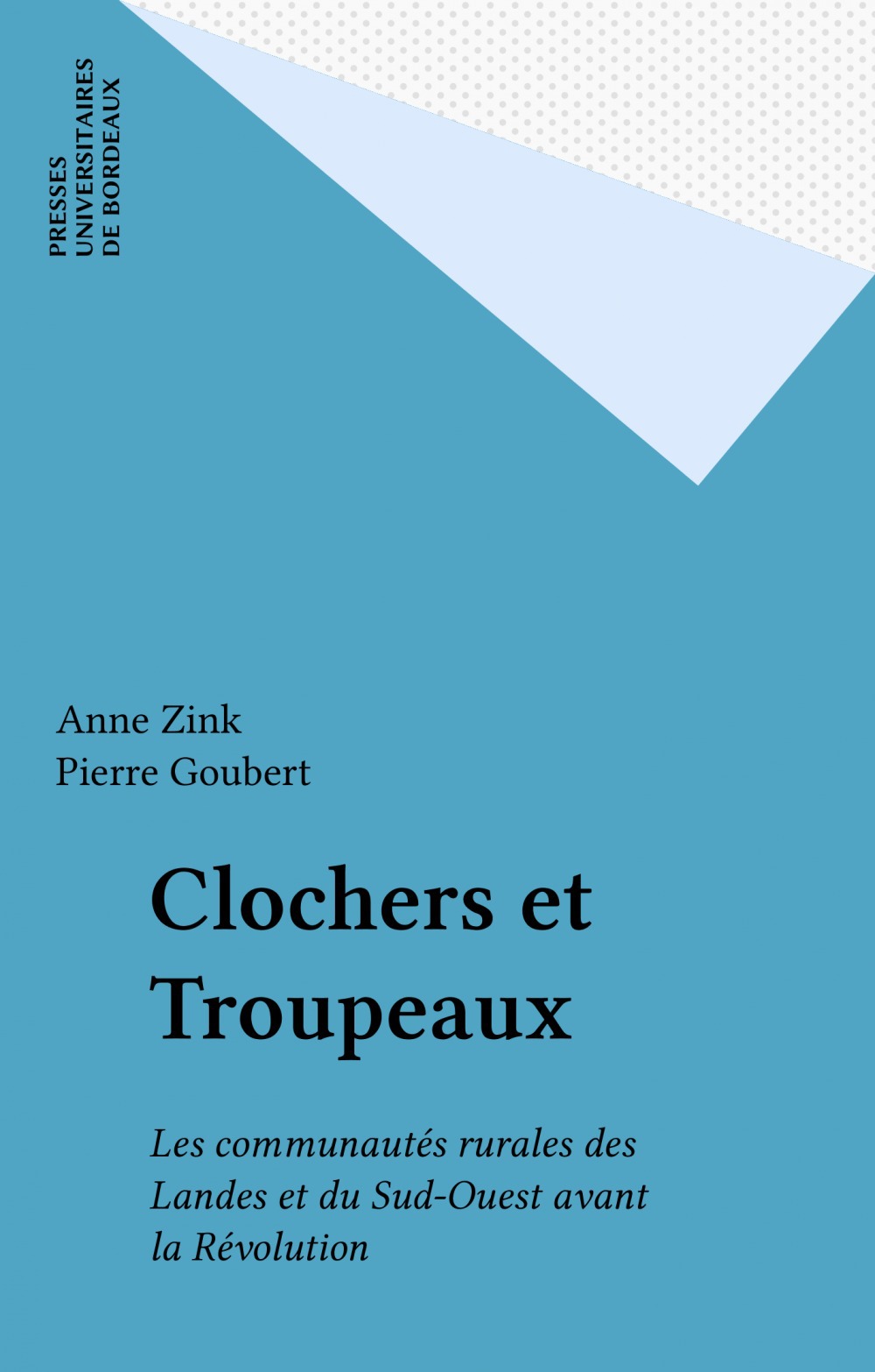 ebook cover of Clochers et Troupeaux, by Anne Zink