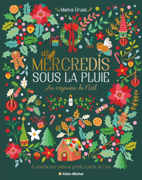 ebook cover of Les Mercredis sous la pluie - Au royaume de Noël, by Maéva Gruaz