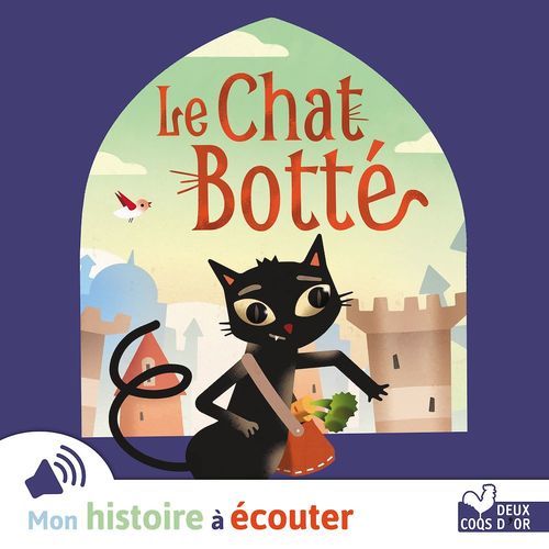 audiobook cover of Le Chat botté, by Sophie Koechlin