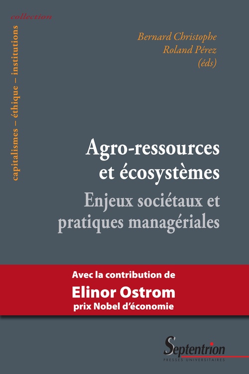 Couverture ebook de Agro-ressources et écosystèmes, de Bernard Christophe, Roland Perez