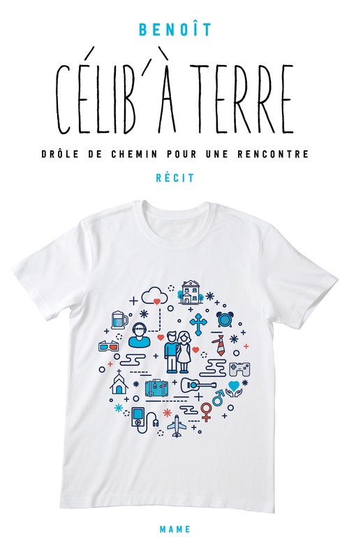 Couverture ebook de Célib' à terre, de Benoit