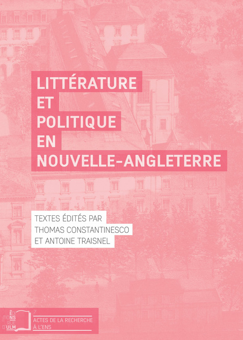ebook cover of Littérature et politique en Nouvelle-Angleterre, by