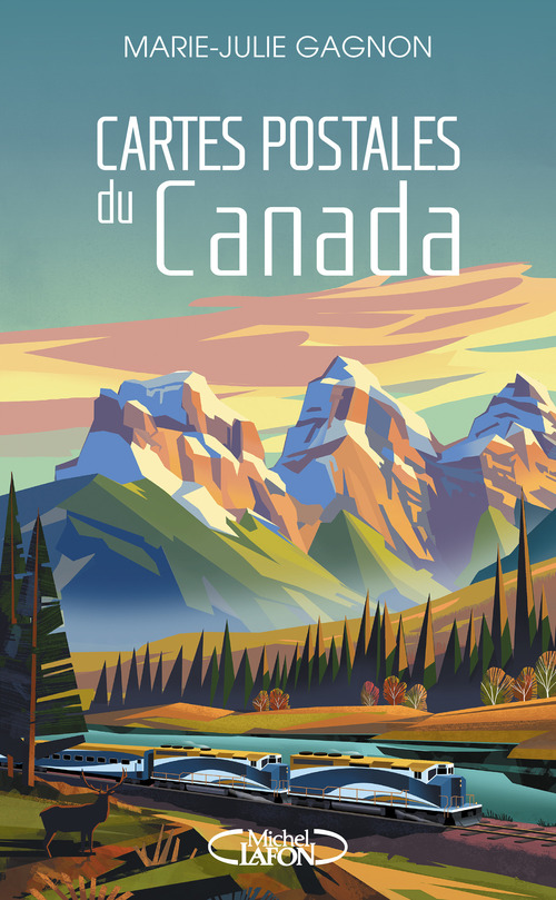 Couverture ebook de Cartes postales du Canada, de Marie-julie Gagnon