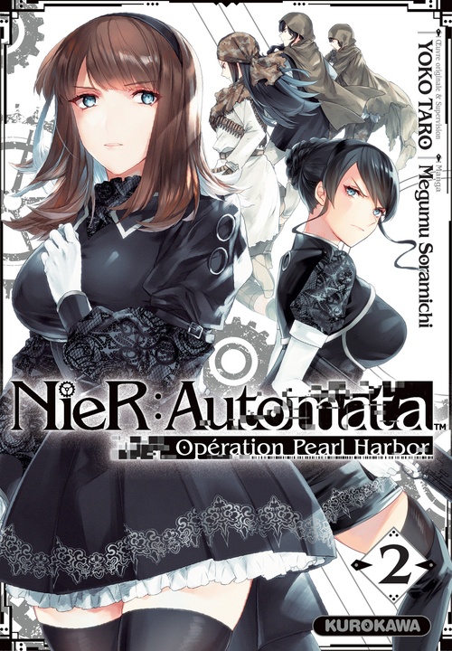 ebook cover of NieR:Automata Opération Pearl Harbor - Tome 2, by Yoko Taro, Megumu Soramichi