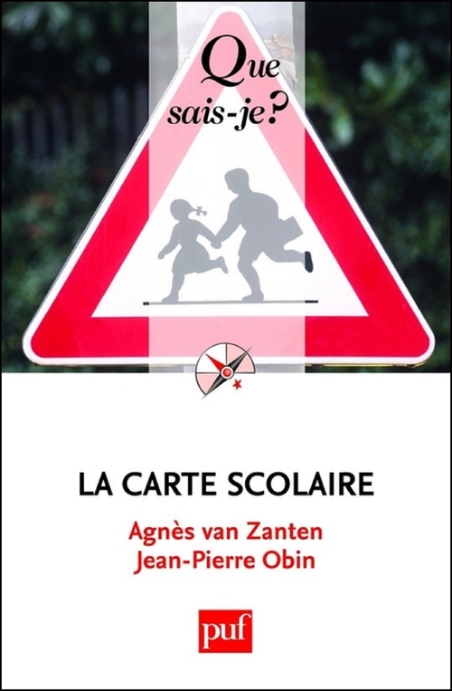 ebook cover of La carte scolaire, by Jean-Pierre Obin, Agnès Van Zanten