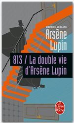Couverture ebook de 813 la double vie d'Arsène Lupin, de Maurice Leblanc