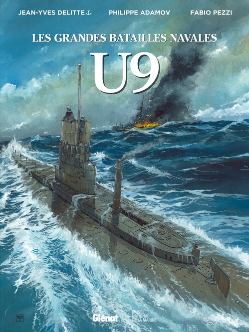 ebook cover of U-9, by Philippe Adamov, Fabio Pezzi