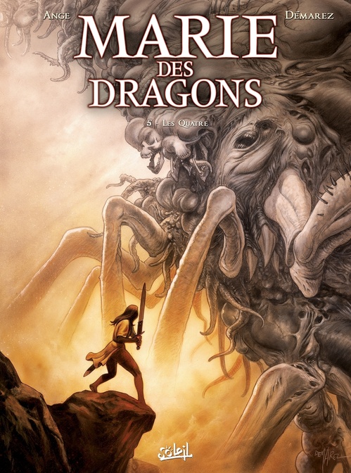 Couverture ebook de Marie des Dragons T05 - Les Quatre, de Ange