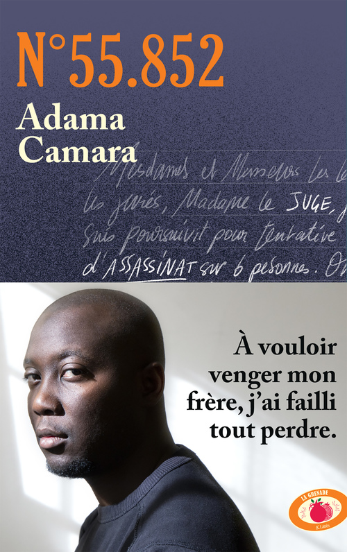 Couverture ebook de Numéro 55.852, de Adama Camara