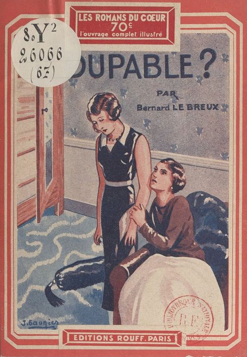 Couverture ebook de Coupable ?, de Bernard Le Breux