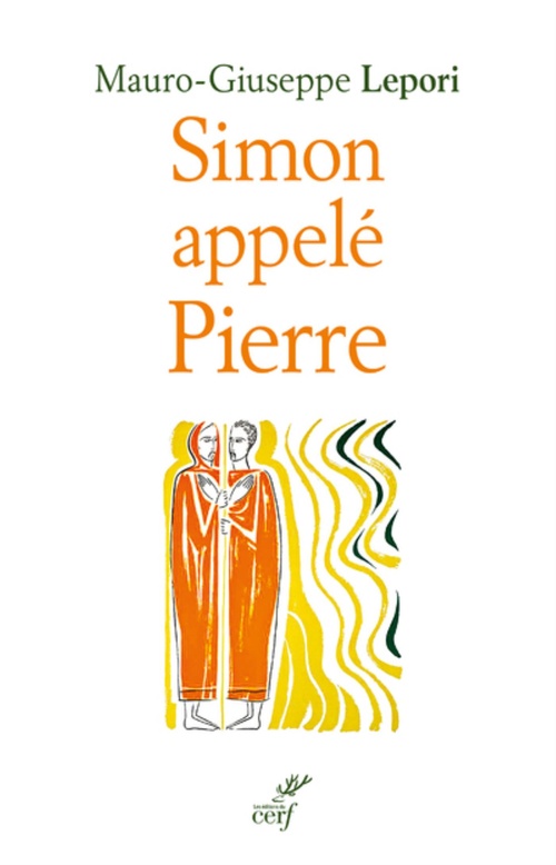 Couverture ebook de SIMON APELLE PIERRE - SUR LES PAS D'UN HOMME A LASUITE DE DIEU, de Mauro-giuseppe Lepori