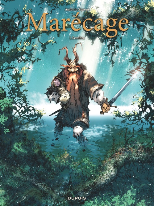 Couverture ebook de Marécage - Tome 1 - Sombra, de Antonio Zurera