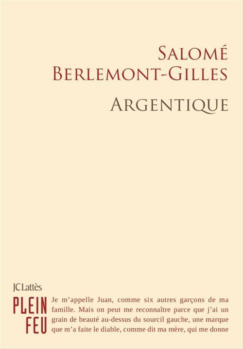 ebook cover of Argentique, by Salomé Berlemont-Gilles