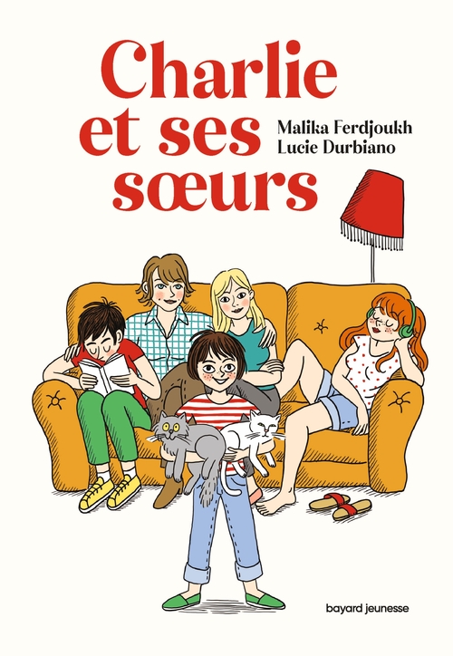 ebook cover of Charlie et ses soeurs, by Malika Ferdjoukh