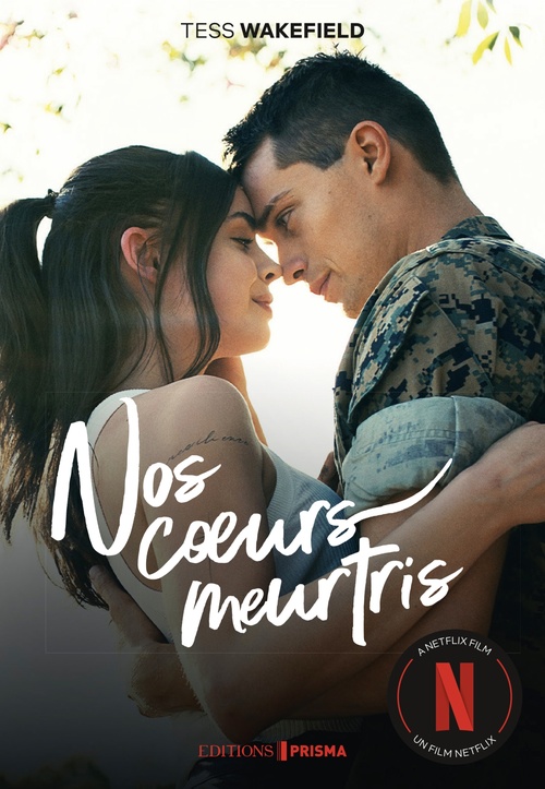 ebook cover of Nos coeurs meurtris Purple Hearts, by Tess Wakefield