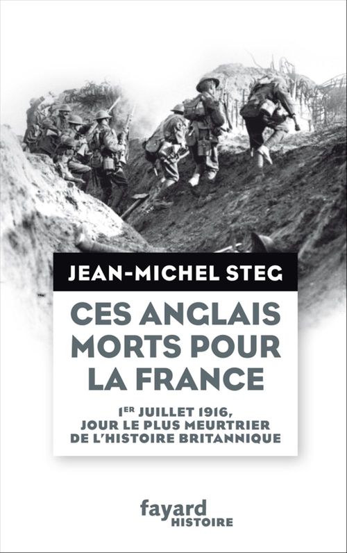 Couverture ebook de Ces Anglais morts pour la France, de Jean-Michel Steg