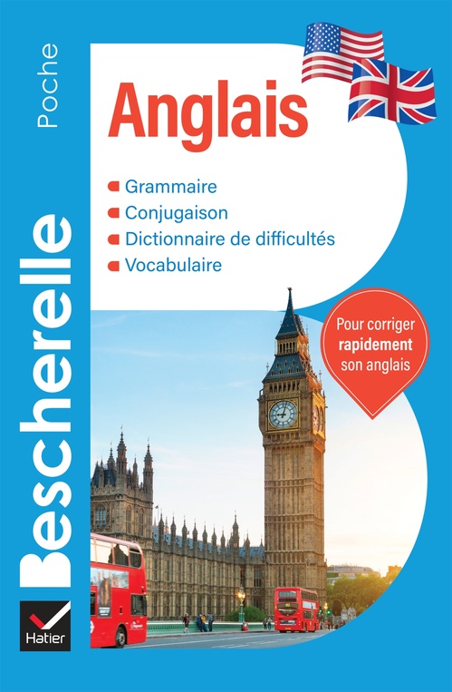 Couverture ebook de Bescherelle - Anglais (poche), de Michèle Malavieille, Wilfrid Rotgé