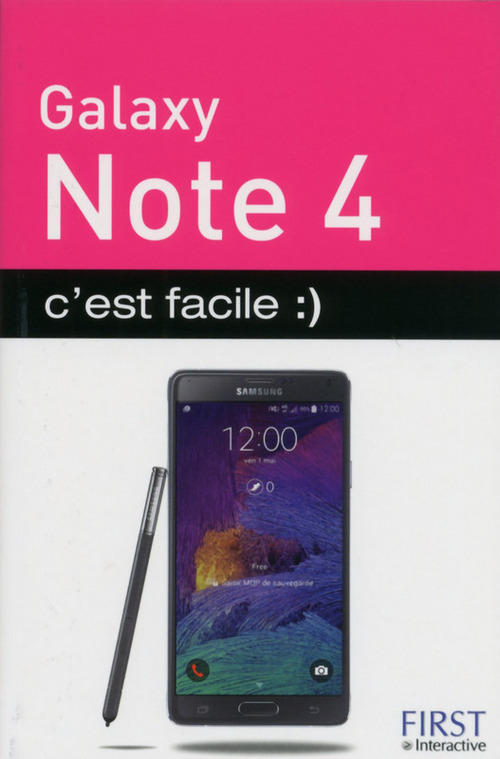 Couverture ebook de Galaxy Note 4 C'est facile, de Patrick Beuzit