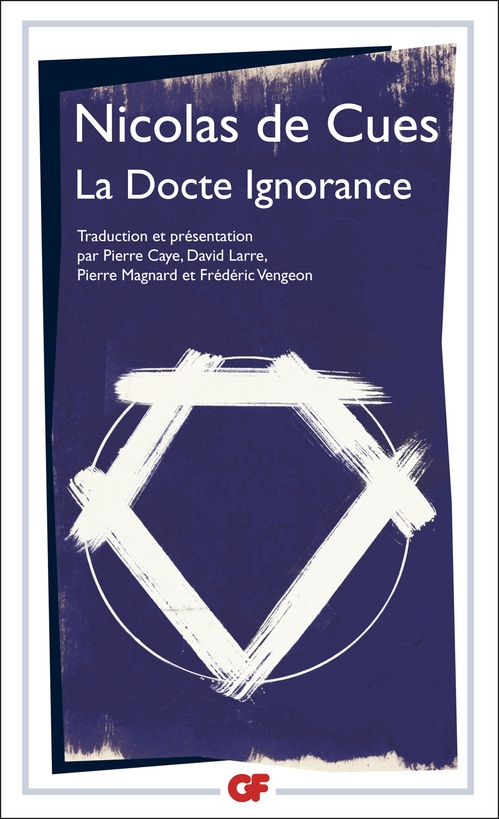 ebook cover of La Docte Ignorance, by Nicolas de Cues