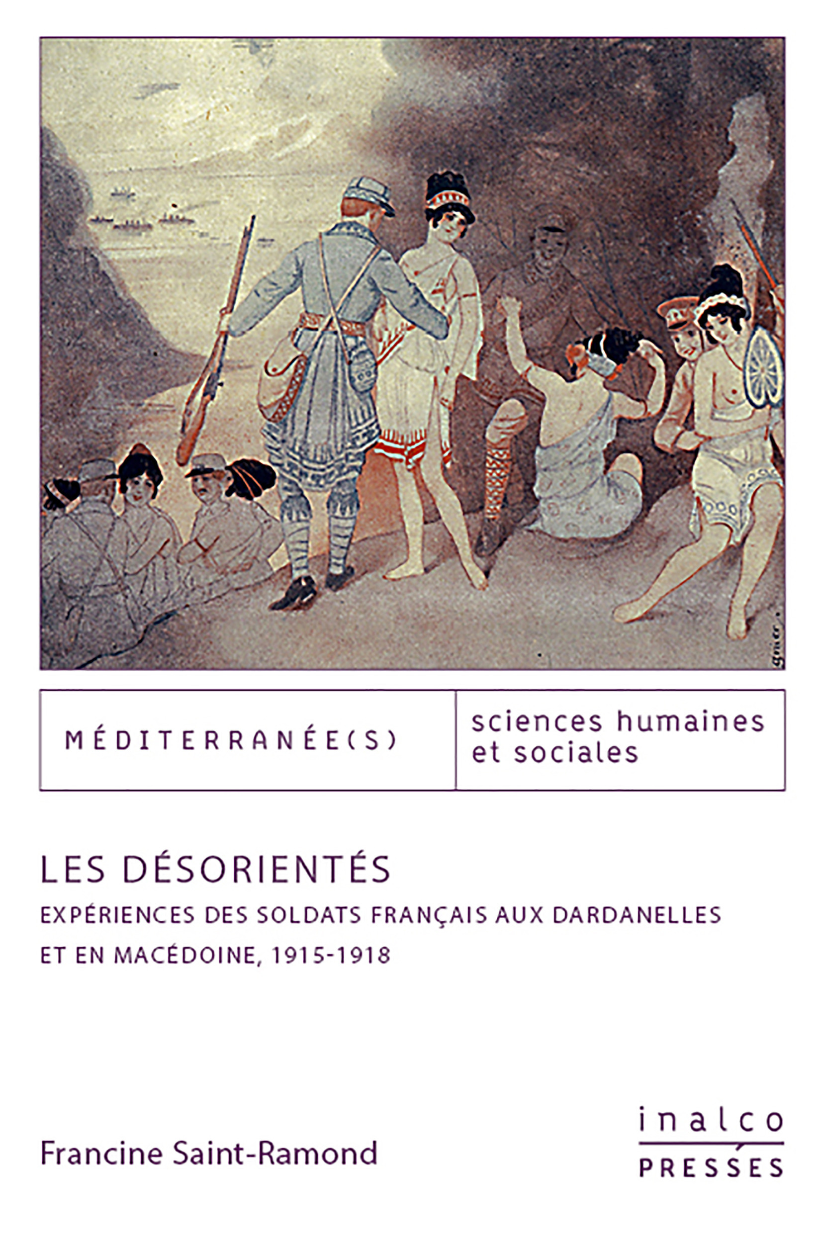 Couverture ebook de Les Désorientés, de Francine Saint-Ramond