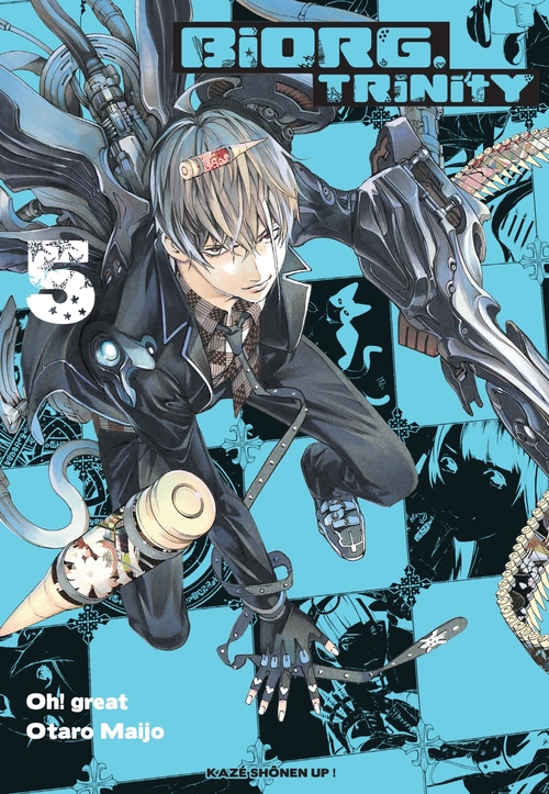 ebook cover of Biorg Trinity T05, by Otarô Maijô, Oh! Great, Satoko Inaba