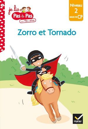 Couverture ebook de Téo et Nina CP Niveau 2 - Téo et Tornado, de Isabelle Chavigny, Marie-Hélène Van Tilbeurgh