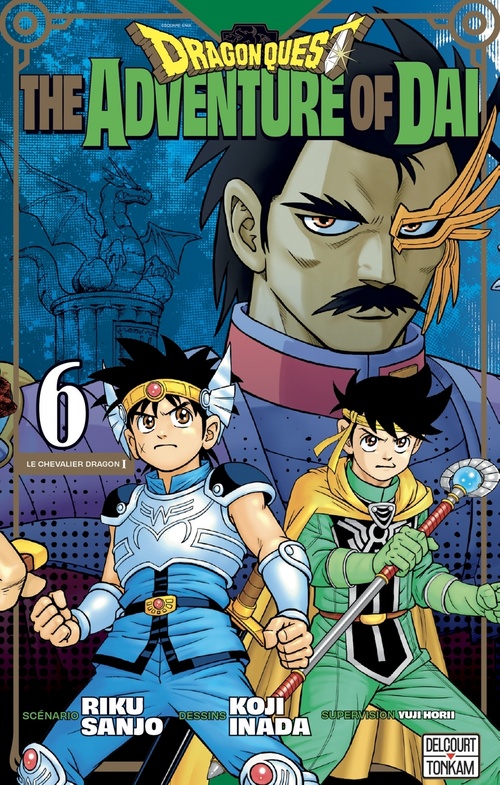 Couverture ebook de Dragon Quest - The Adventure of Daï T06, de Riku Sanjo