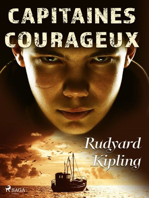 Couverture ebook de Capitaines Courageux, de Rudyard Kipling
