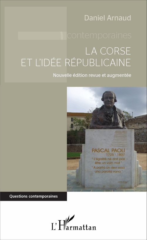 Couverture ebook de La Corse et l'idée républicaine, de Daniel Arnaud