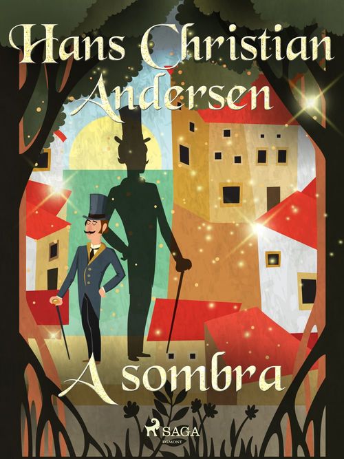 ebook cover of A sombra, by Hans Christian Andersen
