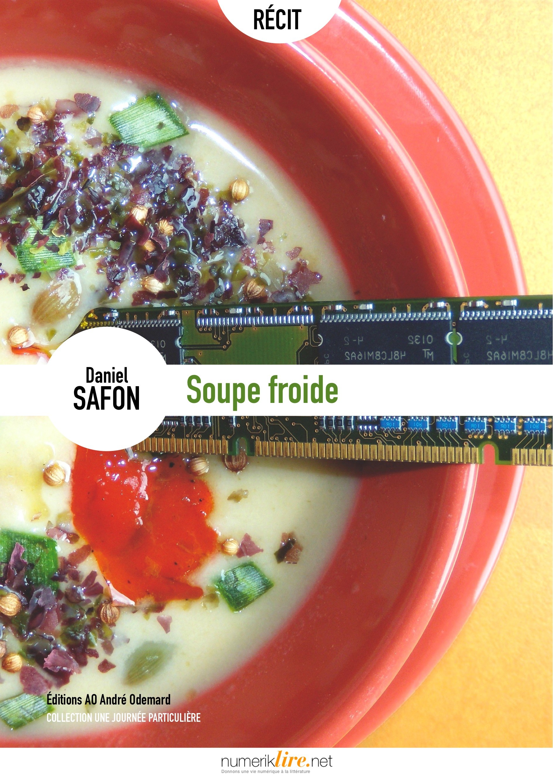 Couverture ebook de Soupe froide, de Daniel Safon