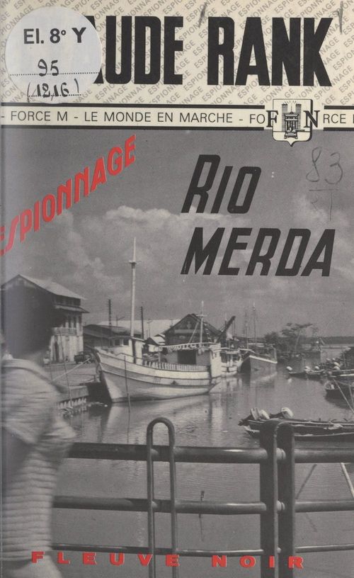 Couverture ebook de Rio Merda, de Claude Rank