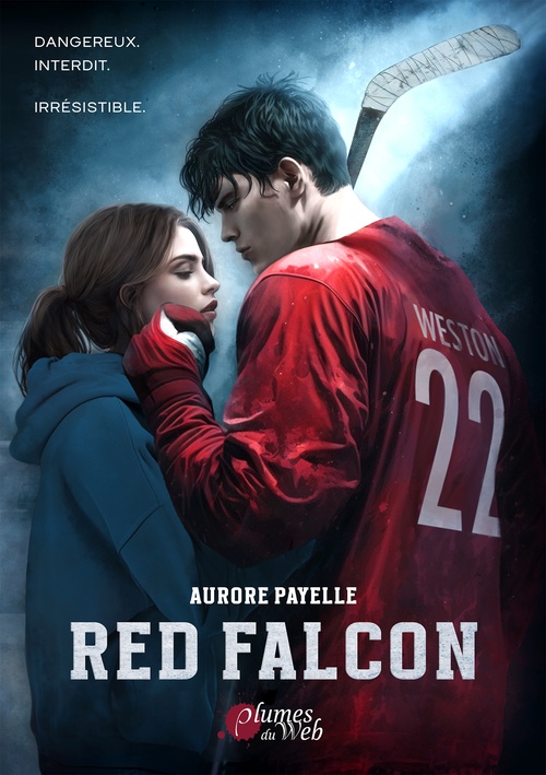 Couverture ebook de Red Falcon, de Aurore Payelle