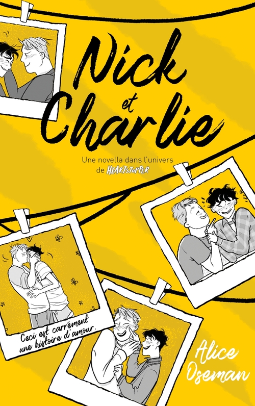 Couverture ebook de Nick & Charlie - Une novella dans l'univers de Heartstopper, de Alice Oseman