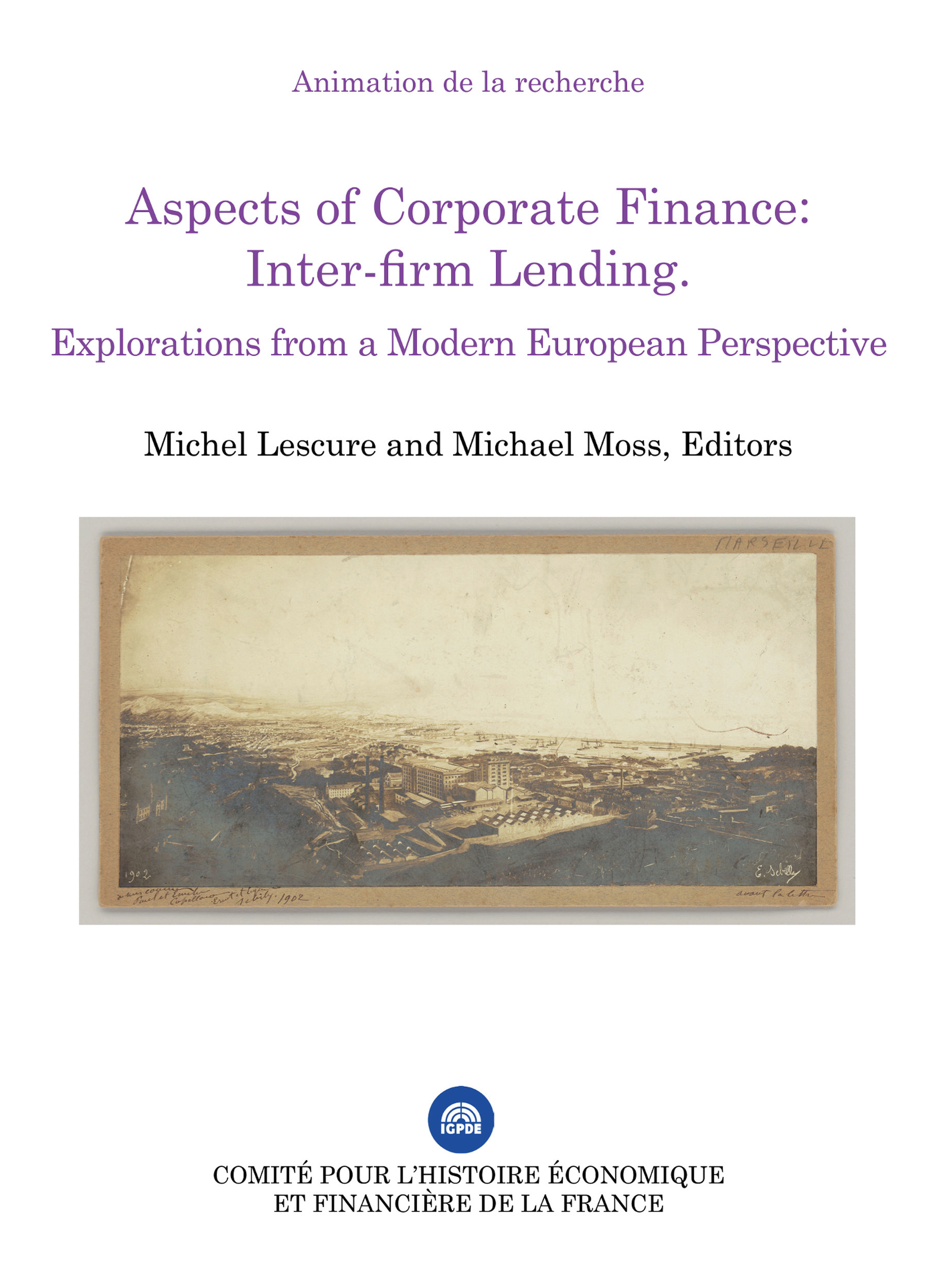 Couverture ebook de Aspects of Corporate Finance: Inter-firm Lending, de