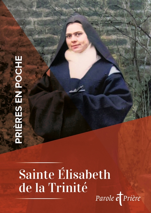 Couverture ebook de Prières en poche - Sainte Elisabeth de la Trinité, de Collectif