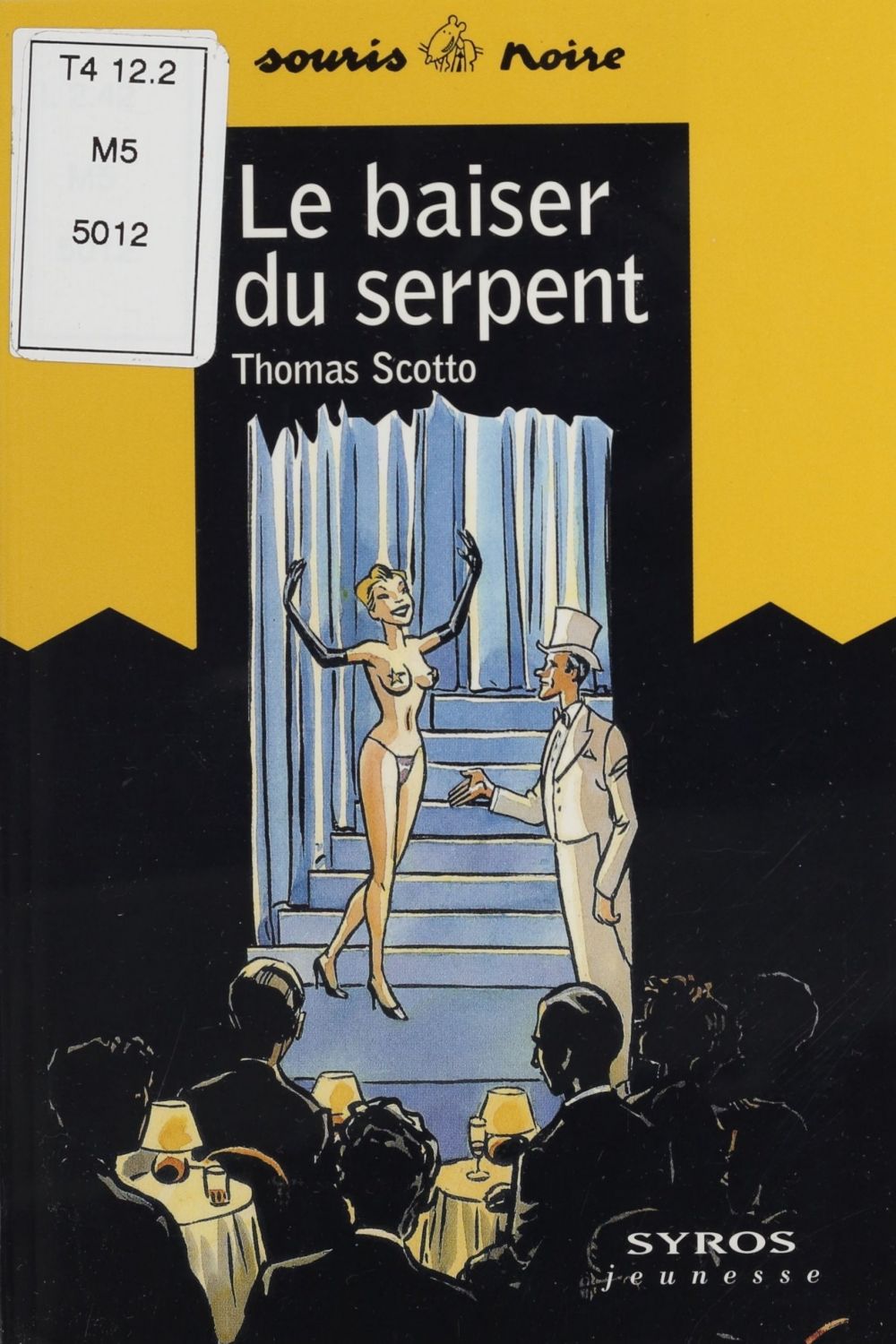 ebook cover of Le Baiser du serpent, by Thomas Scotto